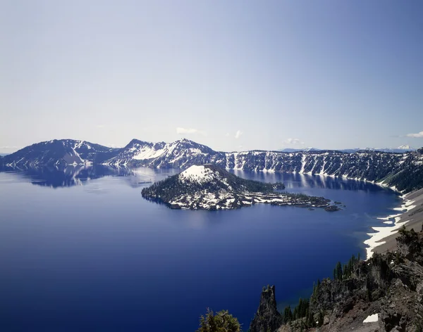 Lago da cratera — Fotografia de Stock