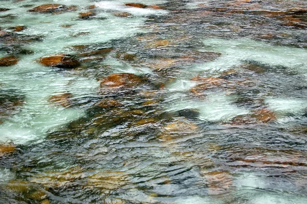Winter River Taiga — Stock Photo, Image