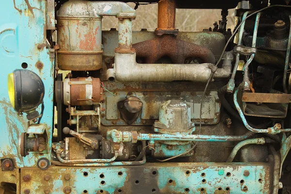 Old rusty diesel — Stock Photo, Image