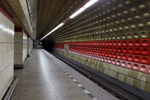 Stanice metra — Stock fotografie