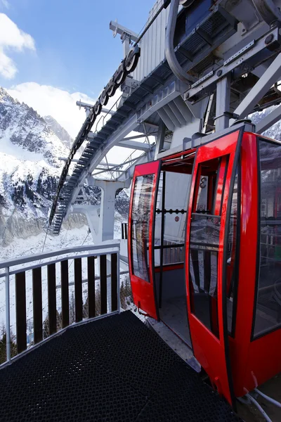 Gondola Montagna — Foto Stock