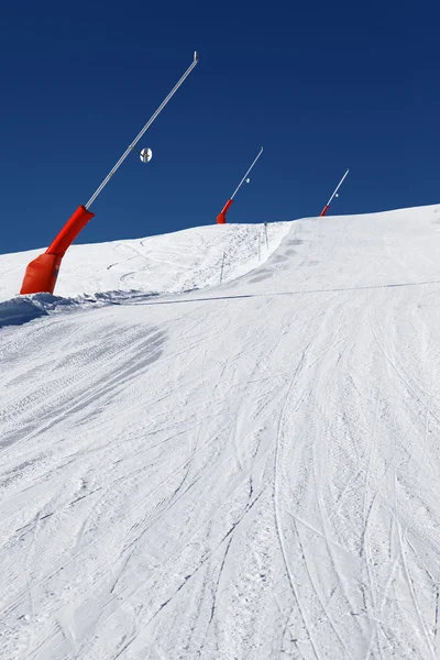 stock image Snowmakers