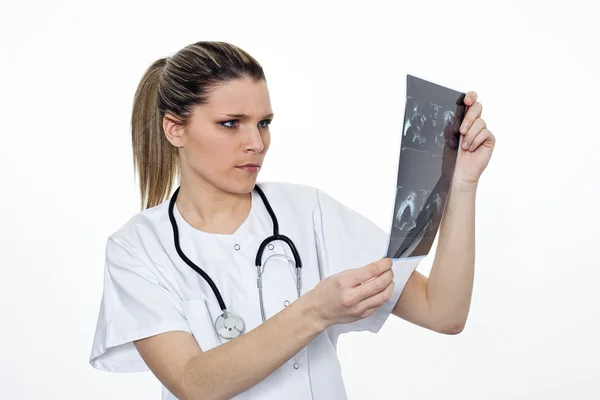 Radiologista mulher — Fotografia de Stock