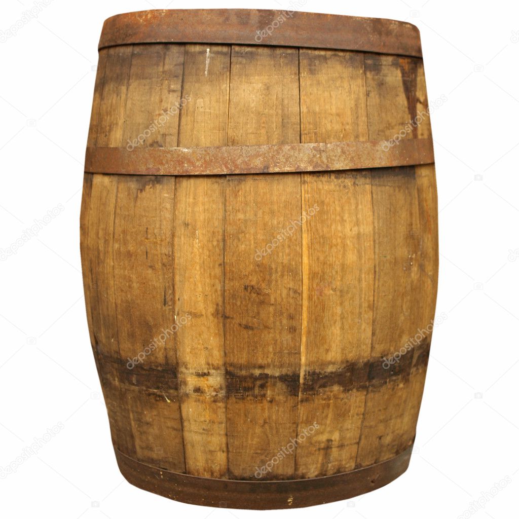 Wine or beer barrel cask