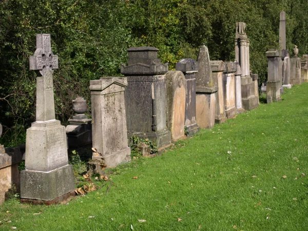 Glasgow cemetery — Stock Photo, Image