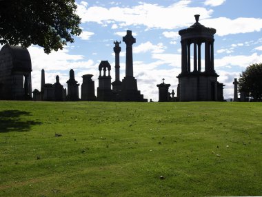 Glasgow necropolis clipart