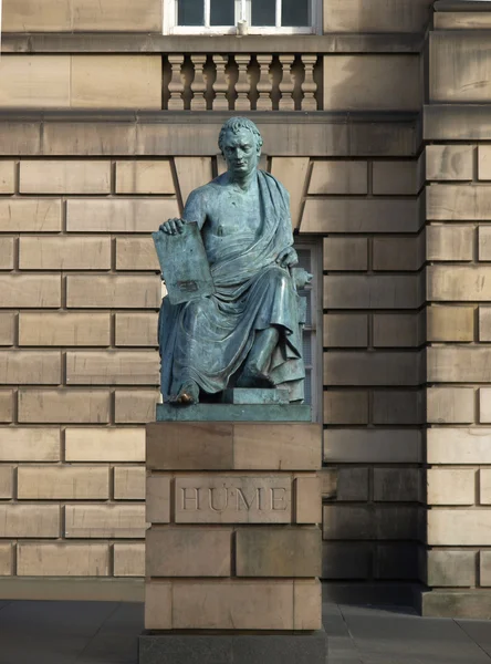 stock image David Hume statue