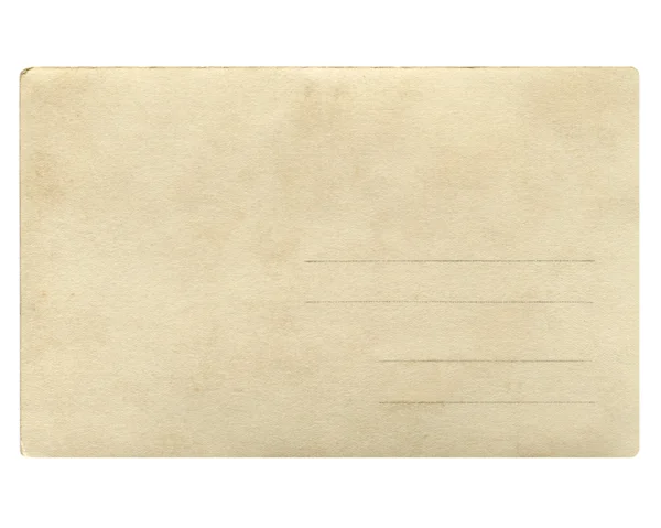 Ταχυδρομική κάρτα — Φωτογραφία Αρχείου