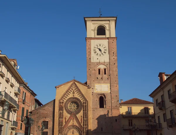 Katedra Duomo di chivasso — Zdjęcie stockowe
