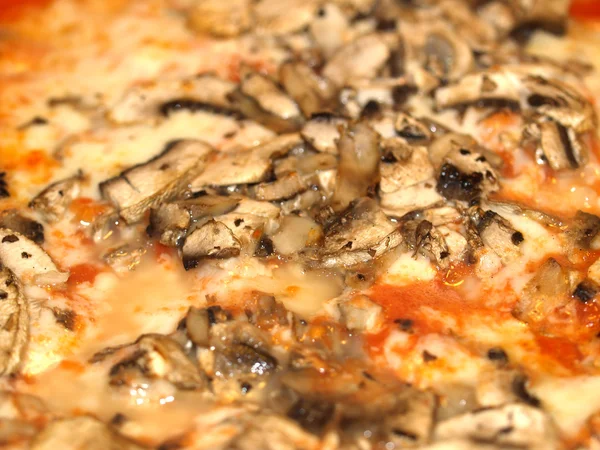 Pizza ai funghi — Foto Stock