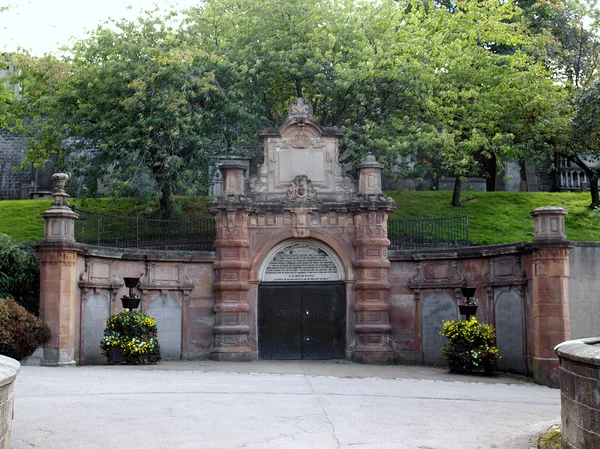 stock image Glasgow cemetery