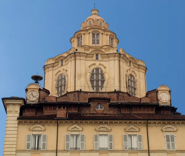 San Lorenzo церкви, Турин — стокове фото