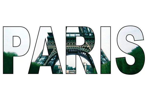 Parijs etiket — Stockfoto