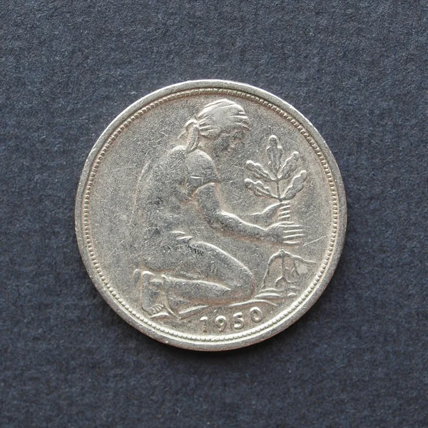 Монета Евро Валюта Европейского Союза — стоковое фото