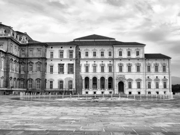 Venaria Reale Turin Talya Yüksek Dinamik Aralık Hdr Siyah Beyaz — Stok fotoğraf