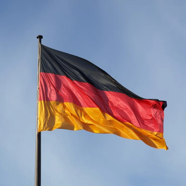 Tysklands Nationella Flagga — Stockfoto