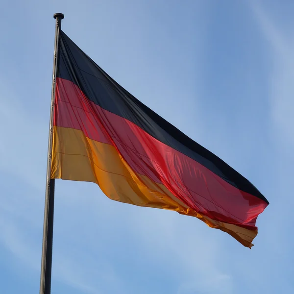 Tysklands Nationella Flagga — Stockfoto
