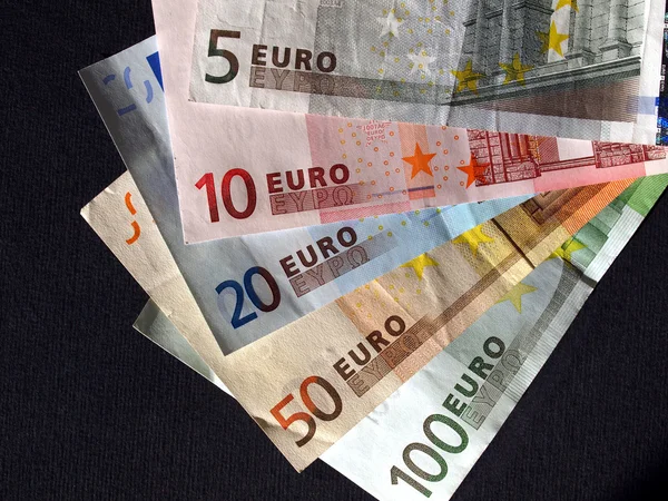 Euro-Megjegyzés — Stock Fotó