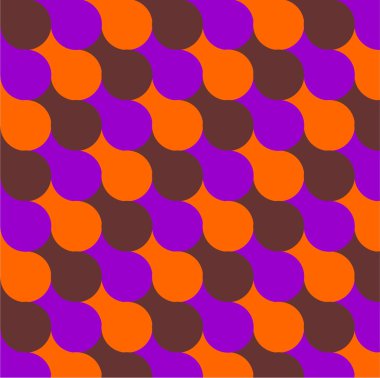 60'lı psychedelic resimde arka plan olarak yararlı stil