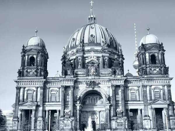 Berliner Dom Cathedral Church Berlin Germany High Dynamic Range Hdr — Stock Photo, Image