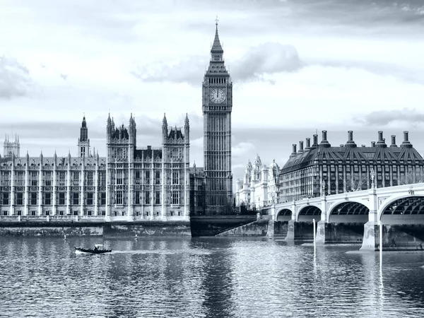 Casas Del Parlamento Westminster Palace Arquitectura Gótica Londinense Hdr Alto —  Fotos de Stock