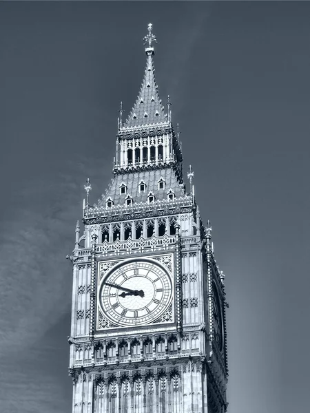 Биг Бен Здание Парламента Вестминстерский Дворец Готическая Архитектура Лондона Высокая — стоковое фото