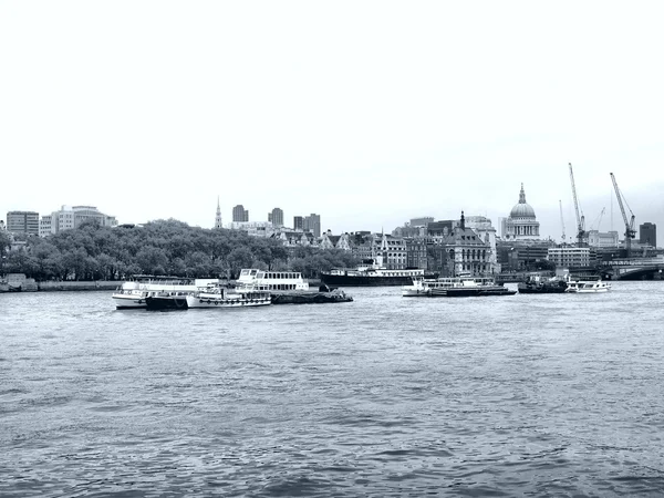 Fiume Tamigi a Londra — Foto Stock