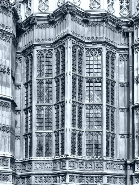 Церковь Вестминстерского Аббатства Лондоне Великобритания Высокий Динамический Диапазон Hdr Чёрный — стоковое фото