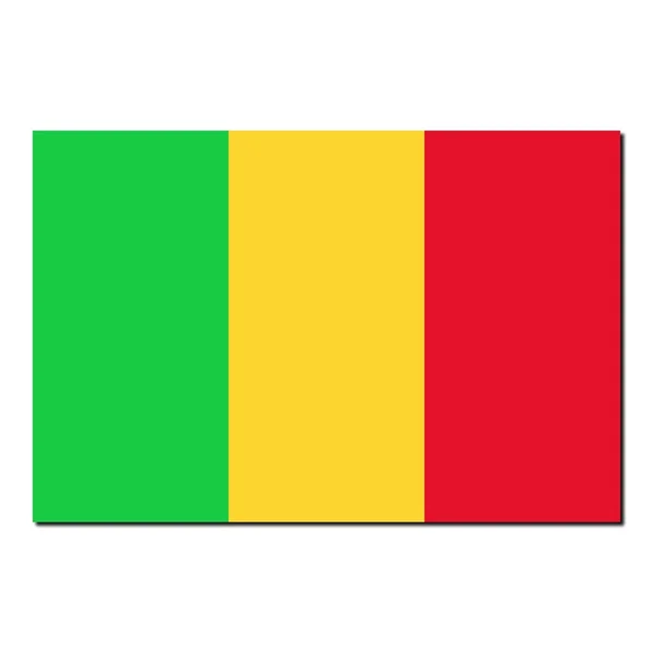 stock image The national flag of Mali