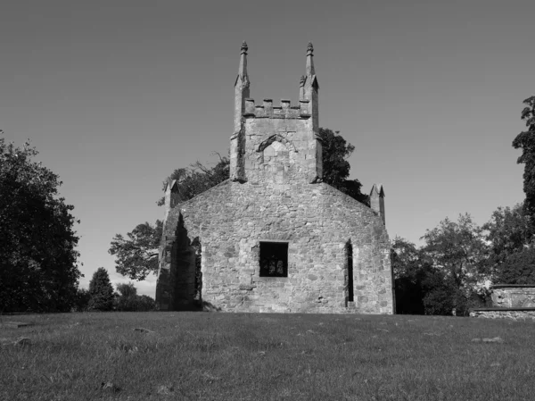 Руины Старой Приходской Церкви Церковного Двора Кардросса Недалеко Глазго Шотландии — стоковое фото