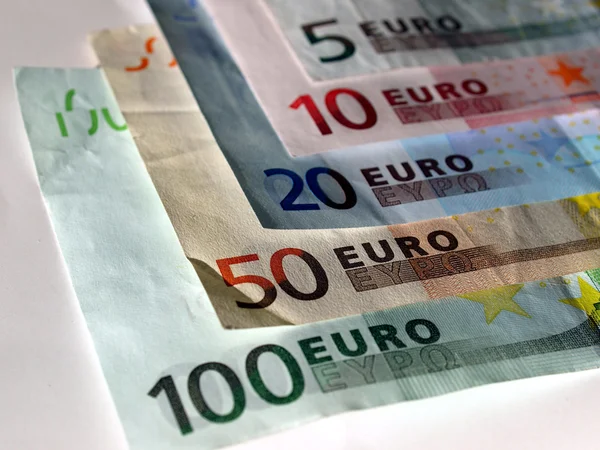 Euro-Megjegyzés — Stock Fotó