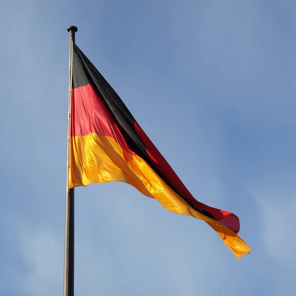 Bandeira Nacional Alemã Alemanha — Fotografia de Stock