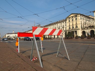 roadworks işareti