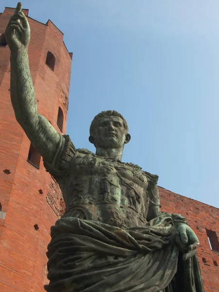 Cezar August statua — Zdjęcie stockowe