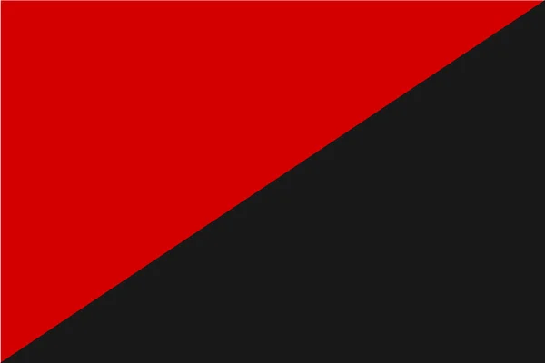Anarkistiska kommunistiska flagga — Stockfoto