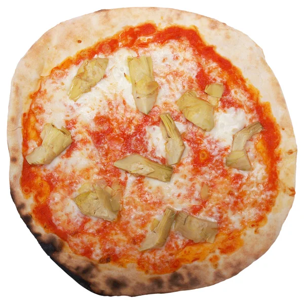 Pizza de alcachofra — Fotografia de Stock