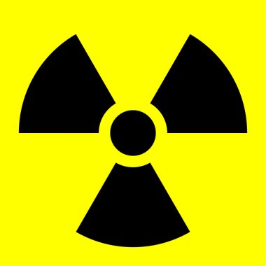 Radiation symbol clipart