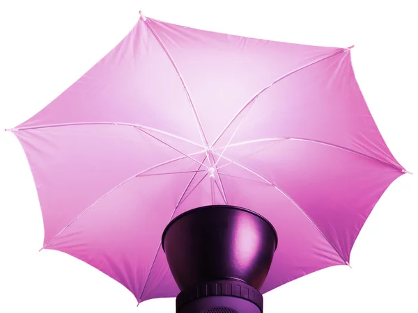 Guarda-chuva de iluminação — Fotografia de Stock