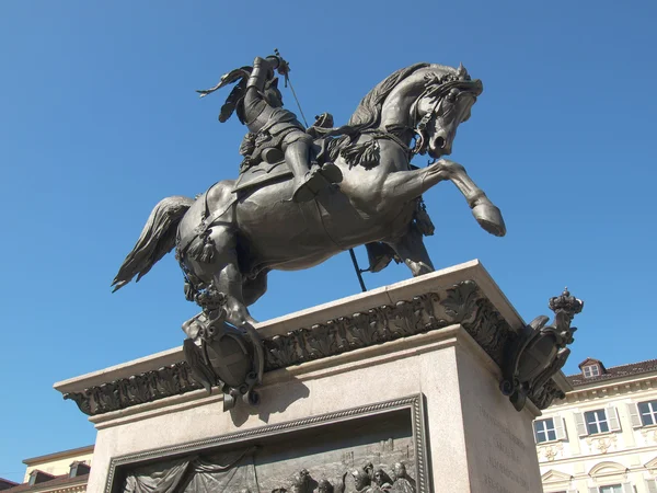 Cavalo de bronze — Fotografia de Stock
