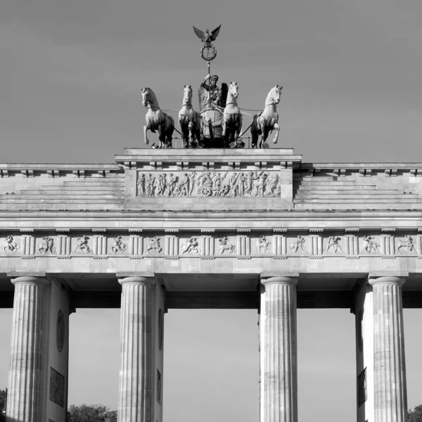 Brandenburger tor, Berlín — Stock fotografie
