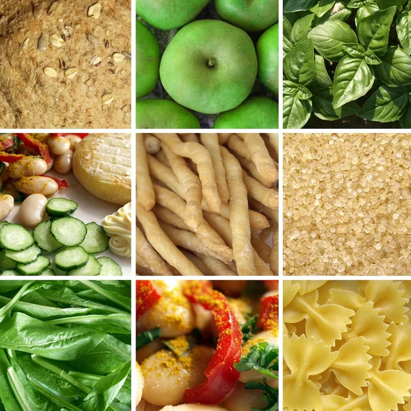 Collage alimentaire — Photo