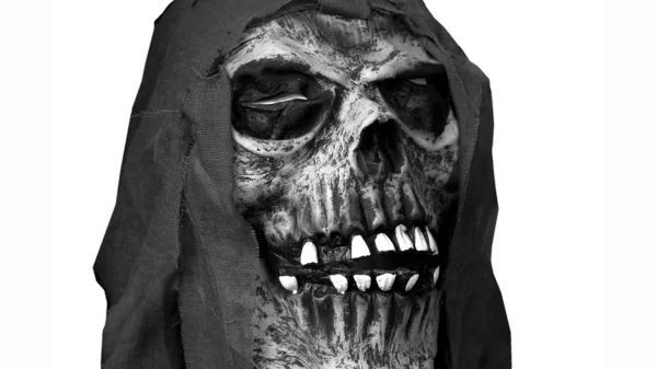 Хэллоуинский череп — стоковое фото