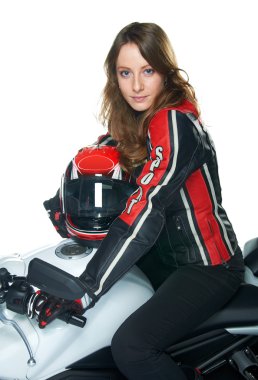 seksi kadın motosiklet