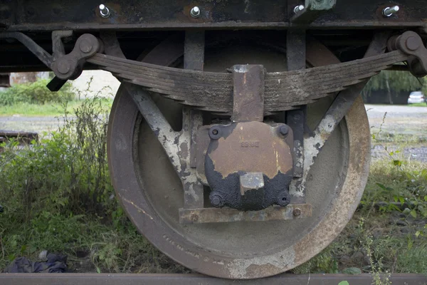Staré železniční auto — Stock fotografie