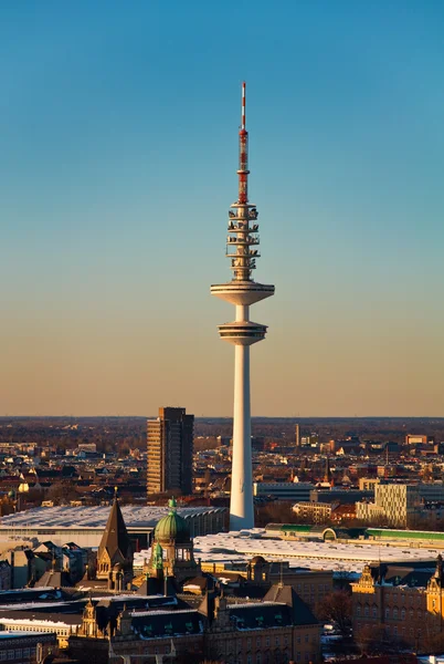 Hamburgs 电视塔 — 图库照片