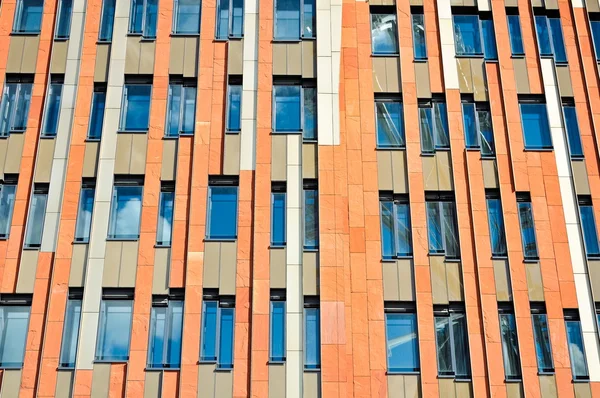 Die Fassade Eines Modernen Gebäudes Hamburg Deutschland — Stockfoto