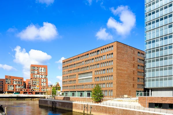 Moderní architektura v Hamburku Stock Snímky