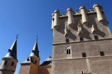 İspanya 'daki Segovia Alcazar