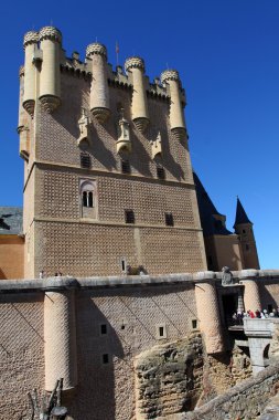 İspanya 'daki Segovia Alcazar