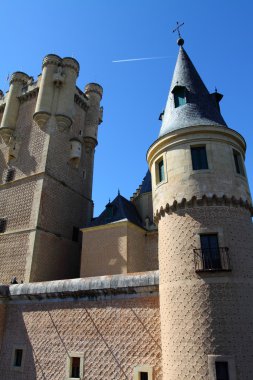 İspanya 'daki Segovia Alcazar